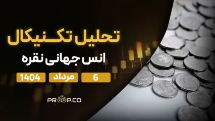 پیش‌بینی قیمت روزانه نقره (XAG) | ‌‌دوشنبه 6 مرداد  ۱۴۰۴
