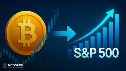 مقایسه بیت‌کوین و شاخص S&amp;P 500