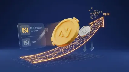 قیمت NEAR با جهش ۶ درصدی از استلار (XLM) از نظر ارزش بازار پیشی گرفت!