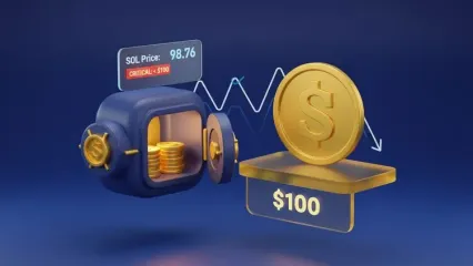 ریسک شکست پیشنهاد خرید سهام SkyAI در صورت سقوط قیمت سولانا به زیر ۱۰۰ دلار