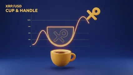 پیتر برنت با اشاره به الگوی فنجان و دسته، از احتمال روند صعودی XRP می‌گوید