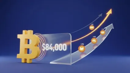بررسی بازار: بیت کوین در ۸۴ هزار دلار متوقف شد، آلت‌کوین‌ها از جمله NEAR و FIL رشد دو رقمی داشتند