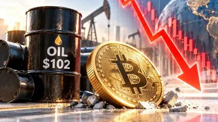 بیت‌کوین زیر آتش هرمز و اوکراین | نفت ۱۰۷ دلاری معادلات بازار را به هم زد | بازارها در وضعیت آماده‌باش قرار گرفته اند