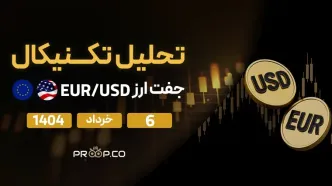 تحلیل تکنیکال روزانه جفت‌ارز یورو به دلار (EUR/USD) امروز | ۶ خرداد ۱۴۰۴