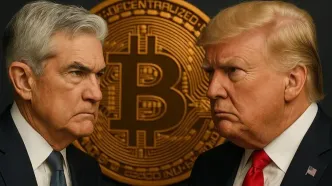 جنگ ترامپ و پاول بر سر نرخ بهره؛ بازار کریپتو چگونه از این تغییرات سود می‌برد؟