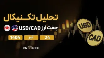 تحلیل تکنیکال روزانه جفت‌ارز دلار آمریکا به دلار کانادا (USD/CAD) |۲۴ تیر ۱۴۰۴