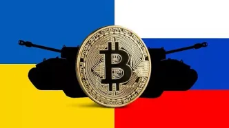 نتیجه «جنگ و صلح» در اوکراین بر قیمت بیت‌کوین | آتش‌بس، قیمت نفت و گاز را کاهش می‌دهد