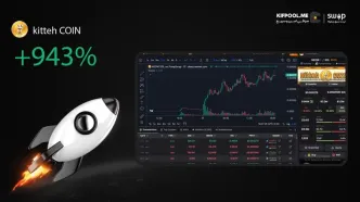 جهش ۹۴۳ درصدی میم‌کوین MEOW تنها در ۲۴ ساعت!