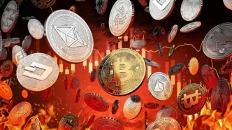 سقوط برق‌آسای آلت‌کوین‌ها؛ BTC نیز به بازار خونین می‌پیوندد؟