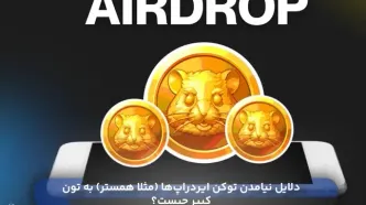 دلایل نیامدن توکن‌ ایردراپ‌ها (مثلا همستر) به تون کیپر چیست؟