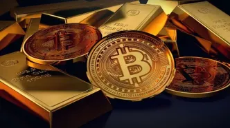 سقوط تاریخی طلا؛ سرمایه‌گذاران به سمت بیت‌کوین می‌روند؟