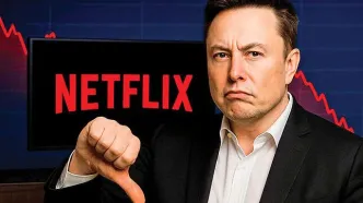 سقوط سهام نتفلیکس به دست ماسک