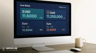 بروزترین نرخ ارز و طلا به صورت لحظه‌ای در صرافی کیف پول من