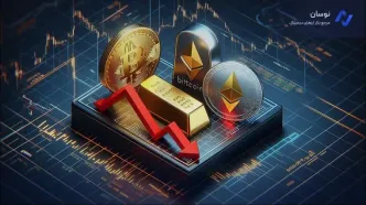 تحلیل نوسانات بازار ارز دیجیتال؛ تاثیر قیمت طلا
