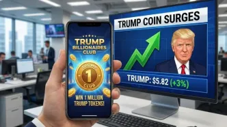 بازی موبایلی ترامپ و جایزه ۱ میلیون دلاری؛ TRUMP دوباره اوج می‌گیرد؟