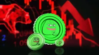 الگوی کلاسیک آغاز یک ریزش بزرگ؟ آیا PEPE به ۰.۰۰۰۰۰۲ دلار می‌رسد؟