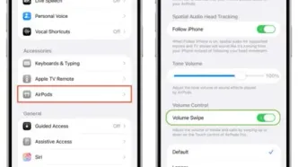 رفع مشکل کار نکردن تنظیم صدا در ایرپاد