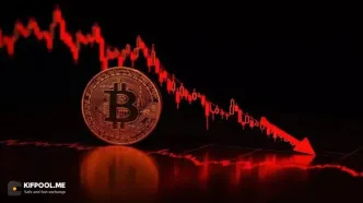 هشدار سقوط رمزارزها؛ بیت‌کوین، اتریوم و XRP در سراشیبی سقوط