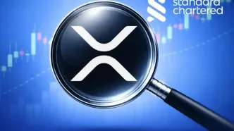 خوشبینی Standard Chartered به قیمت ریپل؛ پیش‌بینی رشد 330 درصدی در سال 2026!
