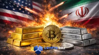 افزایش قیمت طلا و نقره همزمان با بحران آمریکا و ایران؛ واکنش بیت کوین جالب است