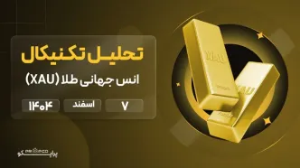 پیش بینی قیمت طلا (XAU/USD) 7 اسفند 1404