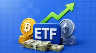 بیت کوین و اتریوم: صندوق‌های ETF حدود ۲.۶۱ میلیارد دلار جذب کردند؛ بهترین هفته از اکتبر