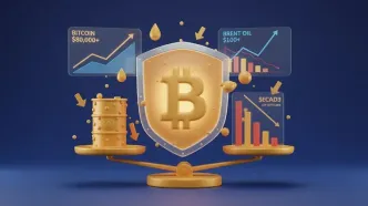 مقاومت قیمت بیت کوین در برابر خروج سرمایه از ETFها و افزایش قیمت نفت
